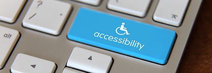 Accessibility disability computer icon